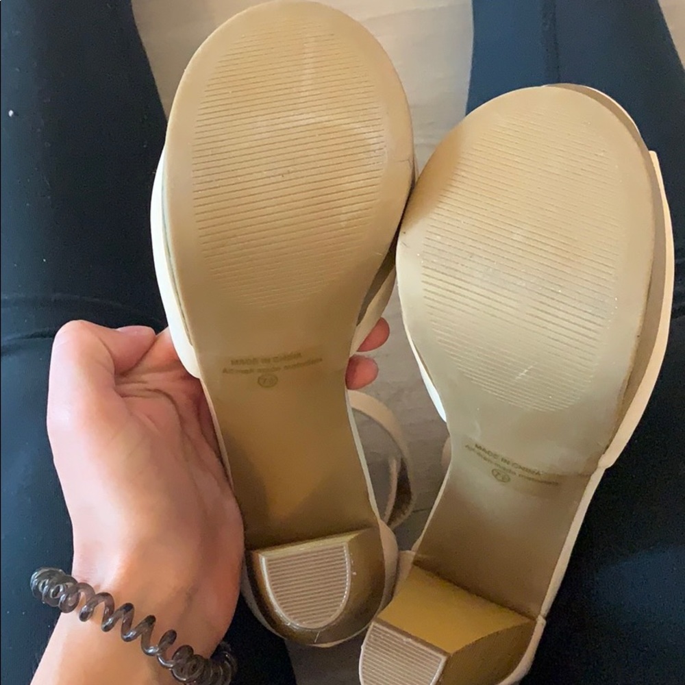 Platform open toe heels - Picture 5 of 5